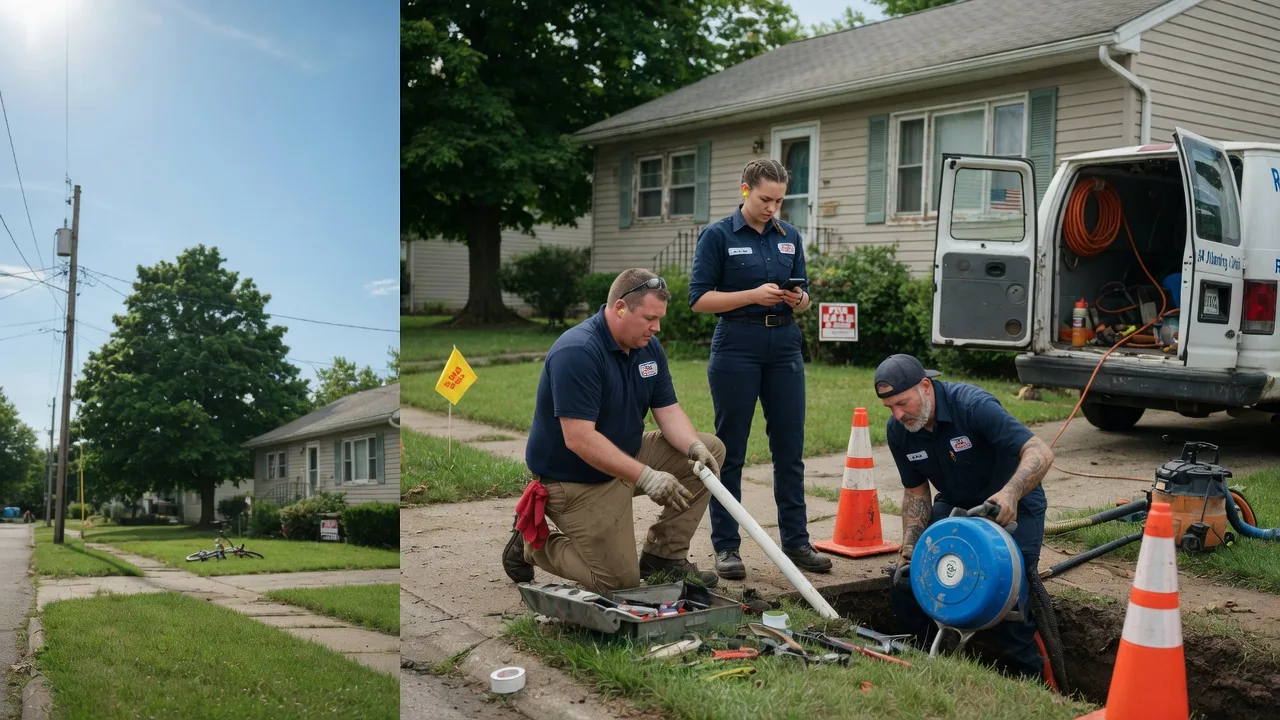 Sewer Line Repair in Pearisburg, VA near me